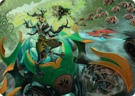 Aatchik, Emerald Radian Art Card (15/54) (015) - Art Series: Aetherdrift