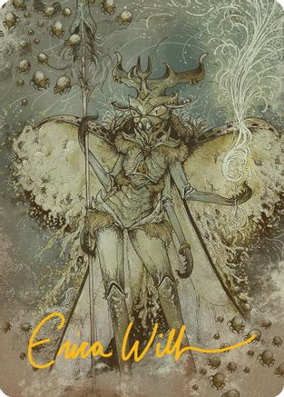 Aatchik, Emerald Radian Art Card (6/54) (Gold-Stamped Signature) (AADFT006)  - Art Series: Aetherdrift | Silver Goblin