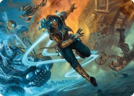 Sita Varma, Masked Racer Art Card (026) - Art Series: Aetherdrift