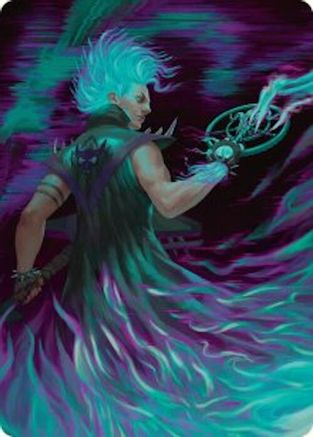 Winter, Cursed Rider Art Card (007) - Art Series: Aetherdrift