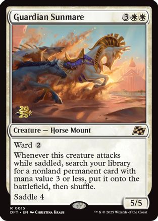 Guardian Sunmare (Prerelease) (015) Foil - Aetherdrift