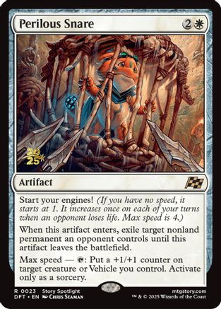 Perilous Snare Foil (023) - Prerelease Cards