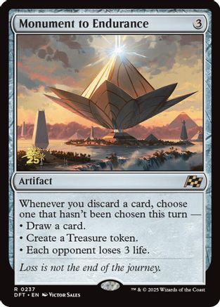 Monument to Endurance (237) Foil - Prerelease Cards