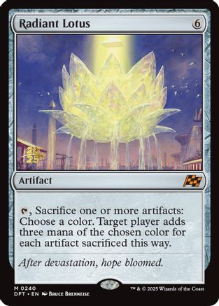 Radiant Lotus Foil (240) - Prerelease Cards | Silver Goblin