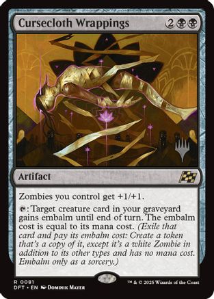 Cursecloth Wrappings (081) - Promo Pack: Aetherdrift
