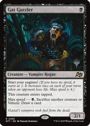 Gas Guzzler Foil (085) - Promo Pack: Aetherdrift