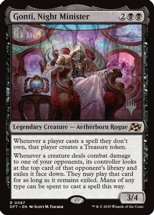 Gonti, Night Minister (087) - Promo Pack: Aetherdrift