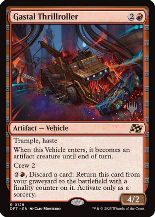 Gastal Thrillroller (129) - Promo Pack: Aetherdrift