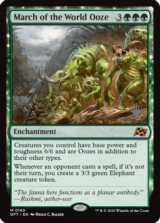March of the World Ooze (169) - Promo Pack: Aetherdrift