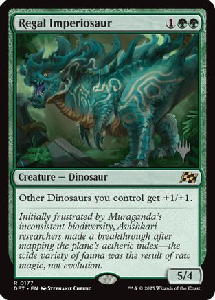Regal Imperiosaur (177) - Promo Pack: Aetherdrift