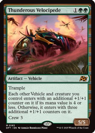 Thunderous Velocipede (183) - Promo Pack: Aetherdrift