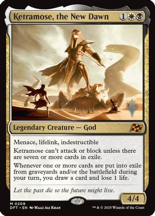 Ketramose, the New Dawn (209) - Promo Pack: Aetherdrift