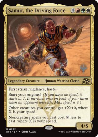 Samut, the Driving Force (222) - Promo Pack: Aetherdrift
