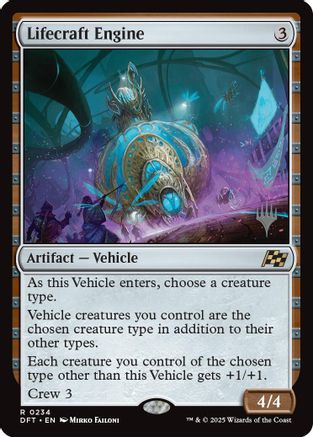 Lifecraft Engine Foil (234) - Promo Pack: Aetherdrift | Silver Goblin