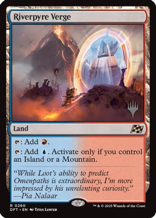 Riverpyre Verge (260) - Promo Pack: Aetherdrift