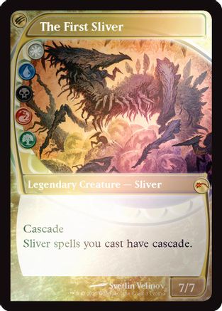 The First Sliver (Future Sight) (SLD003)  Foil - Secret Lair Drop Series | Silver Goblin