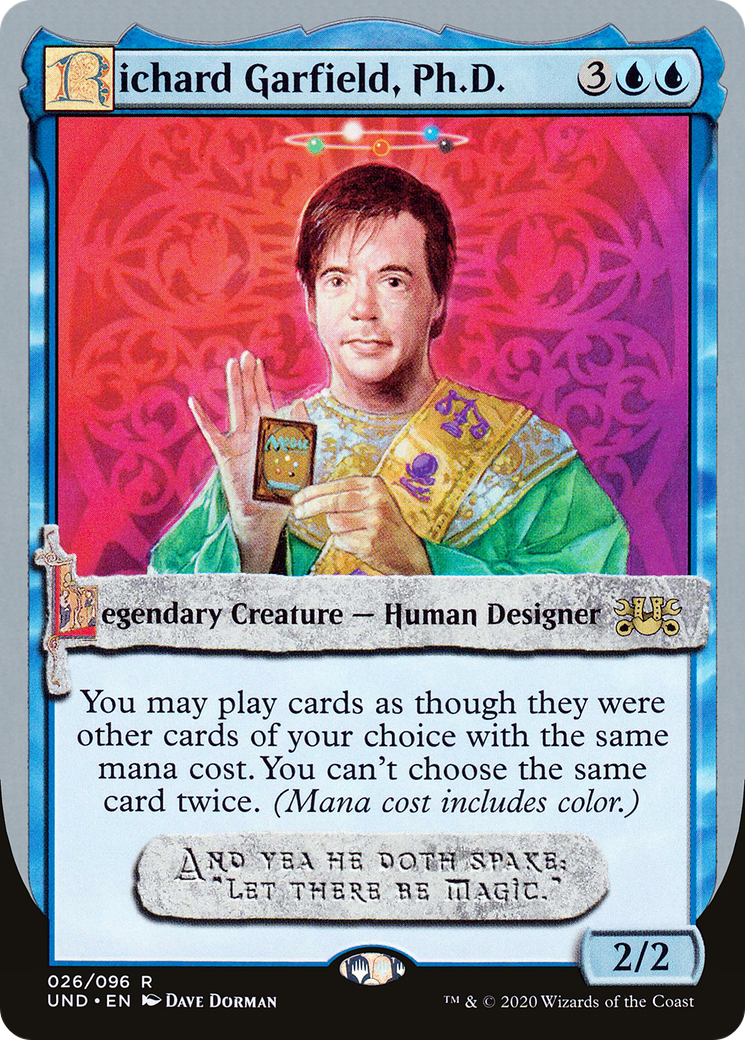 Richard Garfield, Ph.D. [Unsanctioned] | Silver Goblin