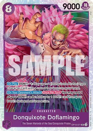 Donquixote Doflamingo Foil (OP10-071) - Royal Blood