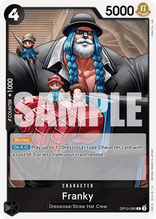 Franky (090) Foil (OP10-090) - Royal Blood