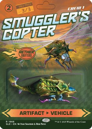 Smuggler's Copter (1968) - Secret Lair Drop Series | Silver Goblin