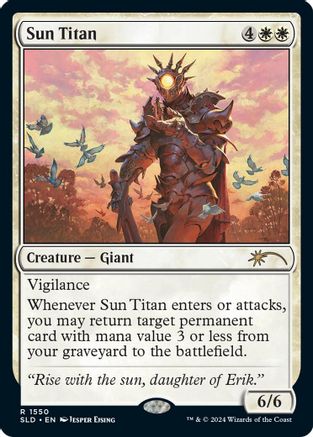 Sun Titan (1550) - Secret Lair Drop Series | Silver Goblin