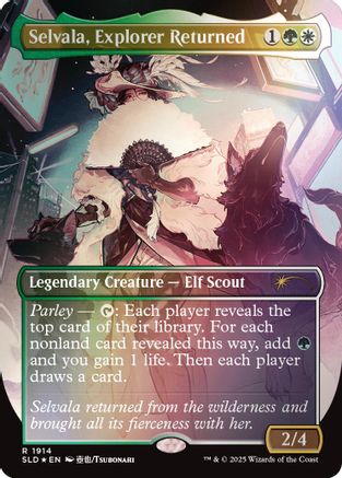 Selvala, Explorer Returned (1914) Foil - Secret Lair Drop Series
