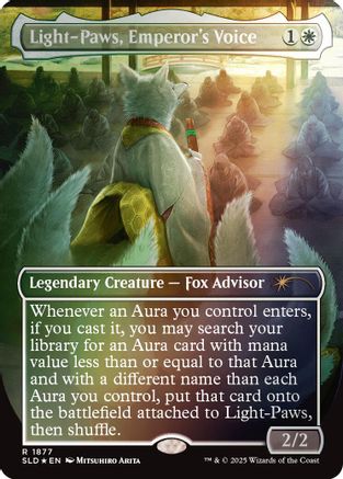 Light-Paws, Emperor's Voice (1877) Foil - Secret Lair Drop Series