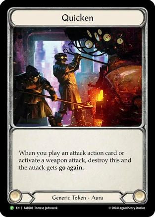 Quicken (FAB282) Cold Foil - FaB Promos