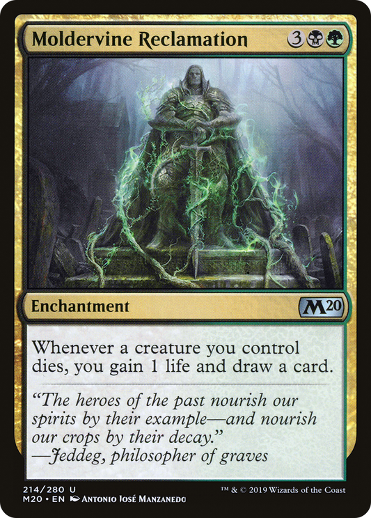 Moldervine Reclamation [Core Set 2020] Foil