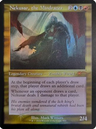 Nekusar, the Mindrazer (Retro) (860) Foil - Secret Lair Drop