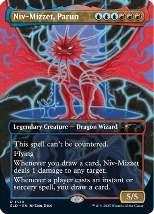 Niv-Mizzet, Parun (Rainbow Foil) Foil (1530) - Secret Lair Drop Series | Silver Goblin