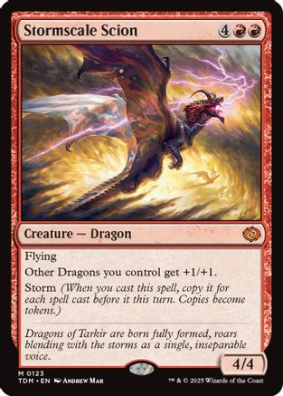 Stormscale Scion (123) - Tarkir: Dragonstorm