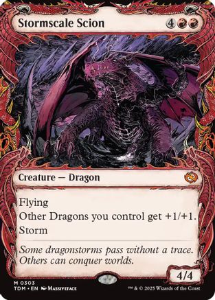 Stormscale Scion (Showcase) (303) - Tarkir: Dragonstorm