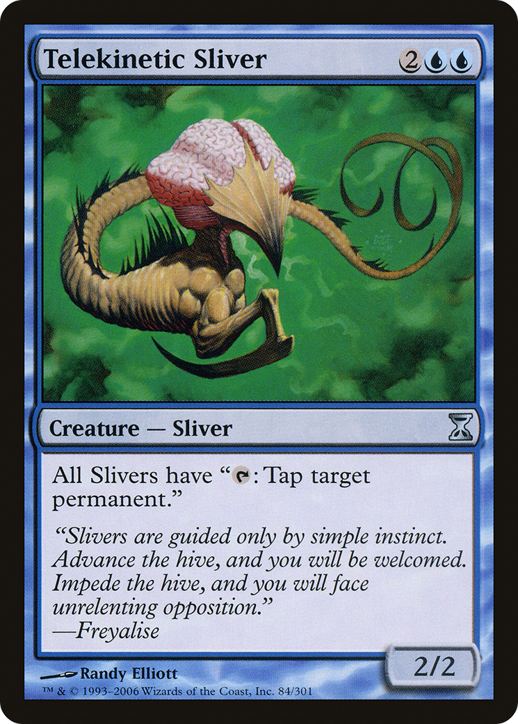 Telekinetic Sliver [Time Spiral] Foil