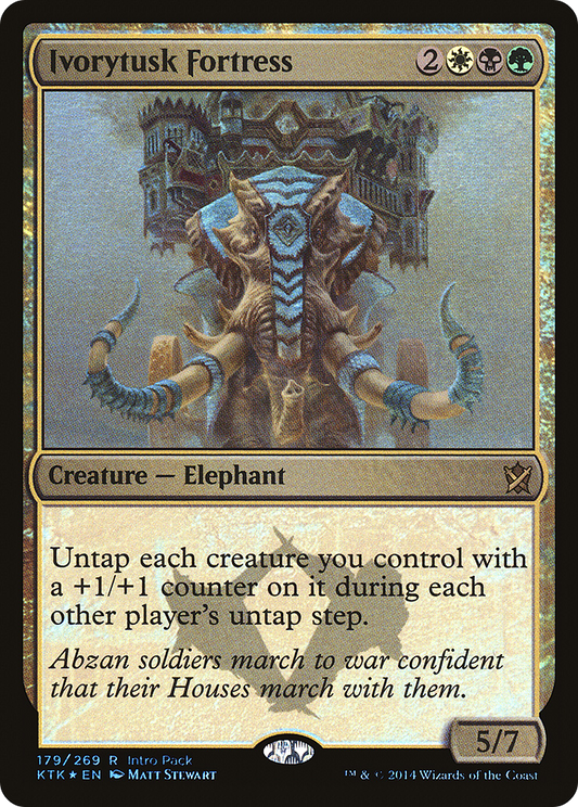 Ivorytusk Fortress (Intro Pack) [Khans of Tarkir Promos]