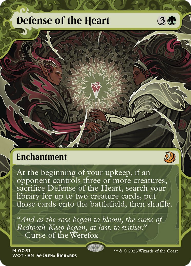 Defense of the Heart [Wilds of Eldraine: Enchanting Tales] Foil