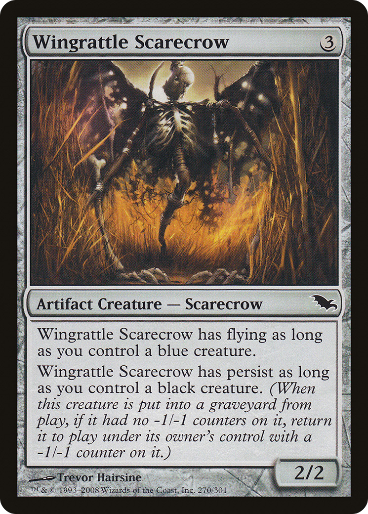 Wingrattle Scarecrow [Shadowmoor] Foil
