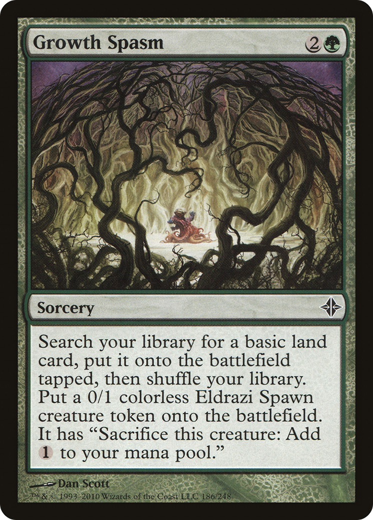 Growth Spasm [Rise of the Eldrazi] Foil