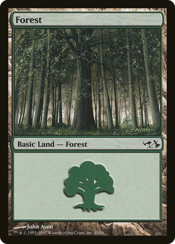 Forest (30) [Duel Decks: Elves vs. Goblins] | Silver Goblin