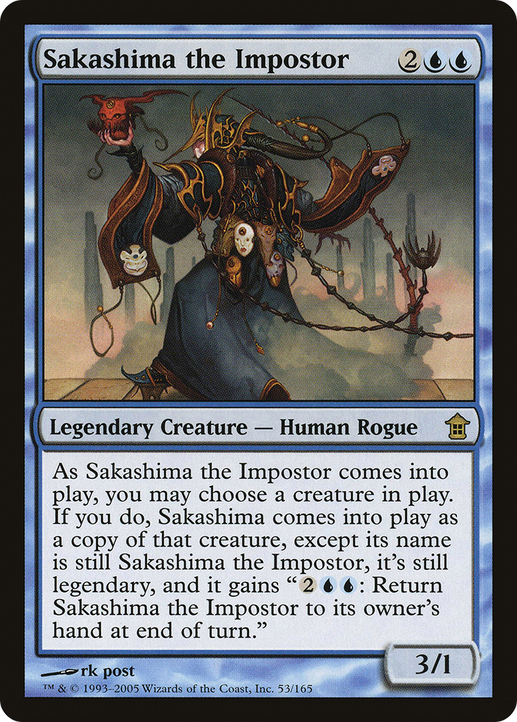 Sakashima the Impostor [Saviors of Kamigawa] Foil