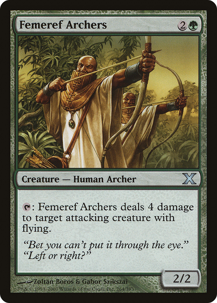 Femeref Archers [Tenth Edition] Foil