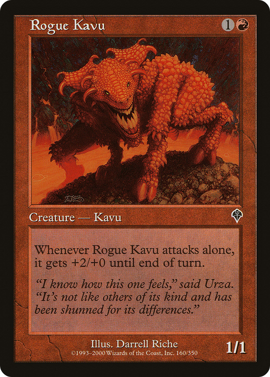 Rogue Kavu [Invasion] Foil