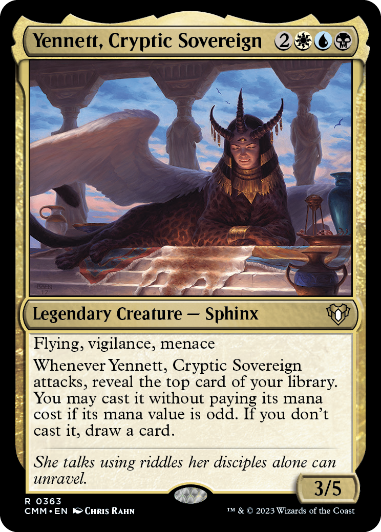 Yennett, Cryptic Sovereign [Commander Masters] | Silver Goblin