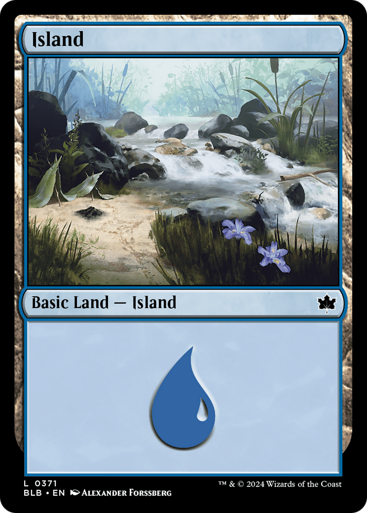 Island (0371) [Bloomburrow] | Silver Goblin