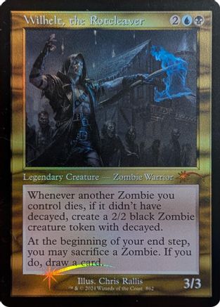 Wilhelt, the Rotcleaver (Retro Frame) Foil (862) - Secret Lair Drop Series | Silver Goblin