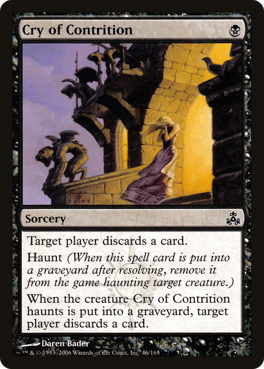 Cry of Contrition [Guildpact] Foil