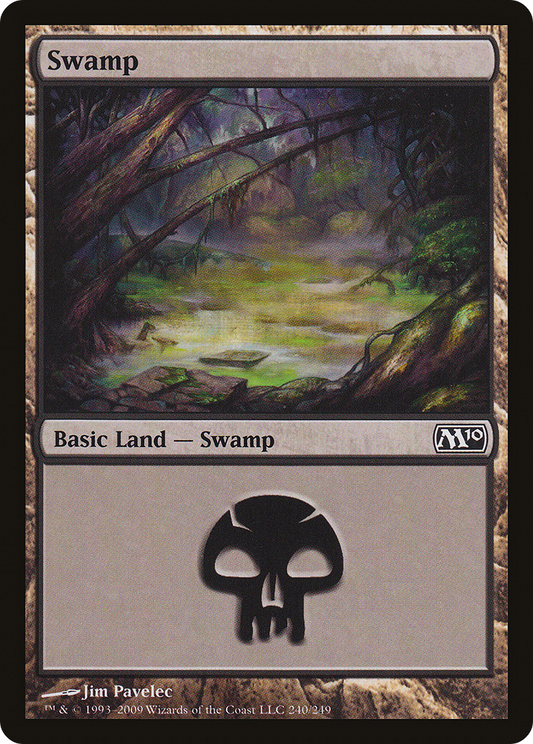 Swamp (240) [Magic 2010]