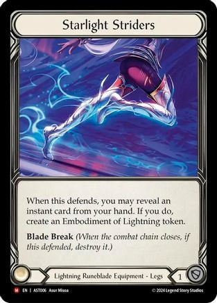 Starlight Striders (AST006) Rainbow Foil - Armory Deck: Aurora