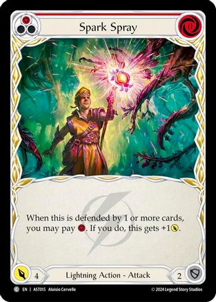 Spark Spray (Red) (AST015) - Armory Deck: Aurora