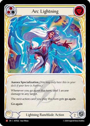 Arc Lightning (AST022) - Armory Deck: Aurora